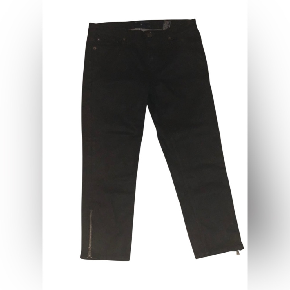 Marc Jacobs black jeans pants with zipper